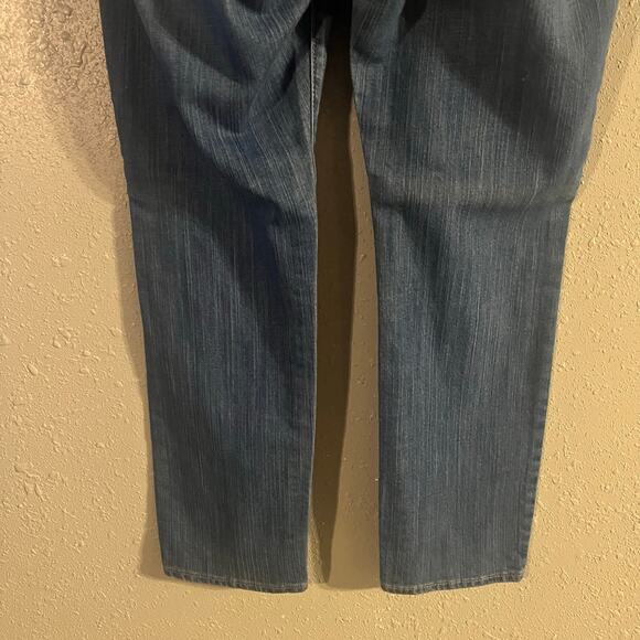 Old Navy Women's La Diva Straight Leg Sz 16 Jeans Medium Blue Retro Western - Picture 6 of 9
